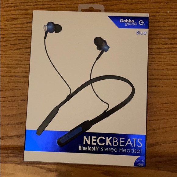 Gabba Goods Blue Neck Beats | Poshmark